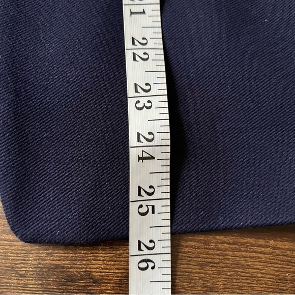 J Crew 360 Women’s Blue Going Out Blazer Size 16 Open Front in stretch twill - Picture 3 of 14